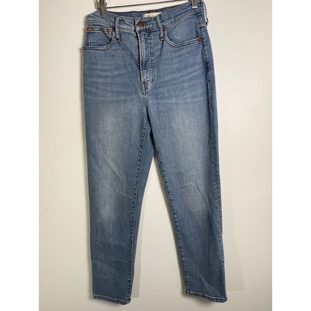 Madewell‎ The Perfect Vintage Jean Womens 27 Blue High Rise Tapered M3114 Denim
